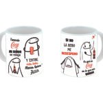 Taza Tomando Coca mi Riñon se Relaja