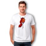 Playera con diseño de Corbata de Superman Dia del Padre