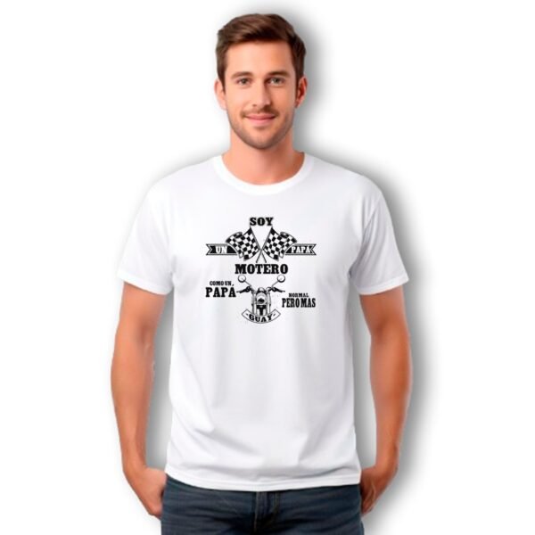 Playera Soy un Papá Motero