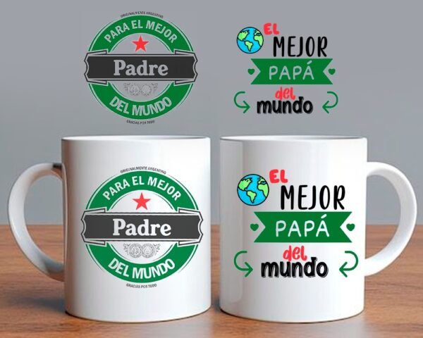 Taza Para el Mejor Padre del Mundo El Mejor Papá del Mundo