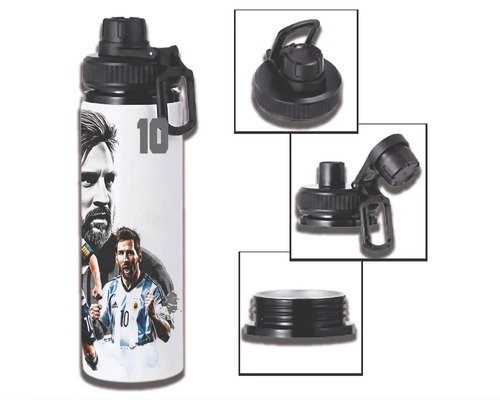 D_601526-MLM113935467251_062026-O.jpg Botella De Agua 750ml Aluminio - Messi