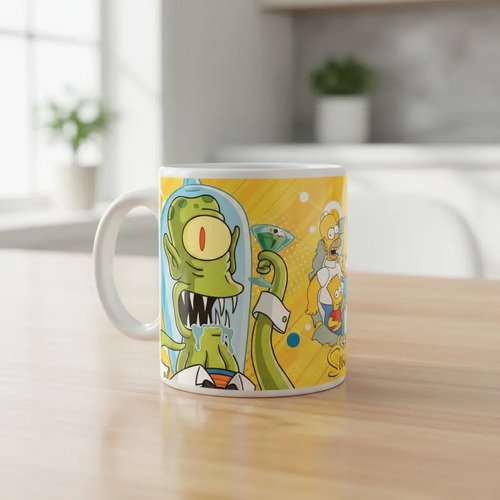 Taza De Los Simsons Diferentes Personajes