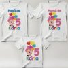 D_604986-MLM85168586218_052025-O.jpg Combo 3 Playeras De Plim Plim Globos Fiesta Papá Mamá Hijo