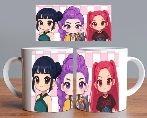 Taza K-pop Demon Hunters