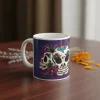 Taza De Calaveras Día De Muertos Ceramica