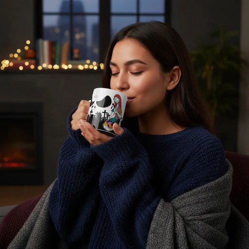 Taza Del Extraño Mundo De Jack 325 Ml