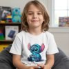 Playera Infantil Stitch Gamer