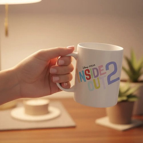 Taza Intensamente 2 De Cerámica 325 Ml.