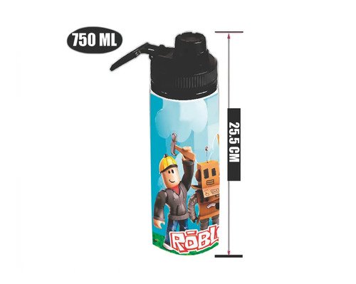 D_629236-MLM112739417798_062026-O.jpg Botella De Agua 750 Ml Aluminio - Roblox