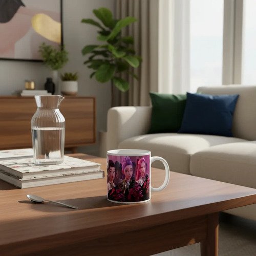D_630397-MLM91441050886_092025-O.jpg Taza Huntrix Las Guerreras K-pop