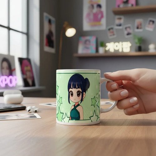 D_631035-MLM91839303667_092025-O.jpg Taza Huntrix Las Guerreras K-pop