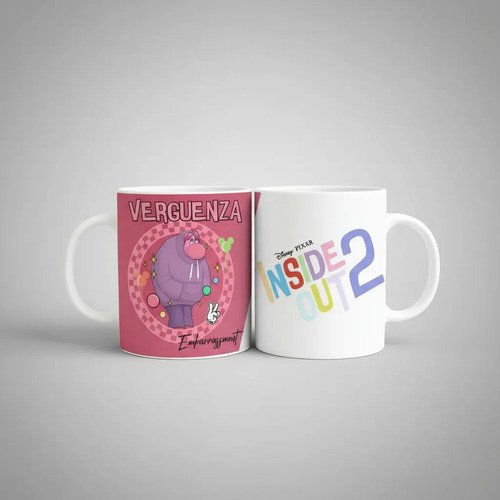 Taza Intensamente 2 De Cerámica 325 Ml.