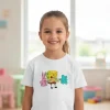 Playera Infantil Bob Esponja Pesas Gym