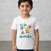 Kit Familiar 4 Playeras Bob Esponja Para Cumpleaños