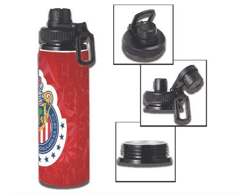 Botella De Agua 750 Ml Aluminio - De Las Chivas
