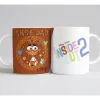 Taza Intensamente 2 De Cerámica 325 Ml.