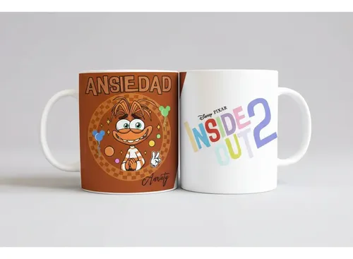 Taza Intensamente 2 De Cerámica 325 Ml.