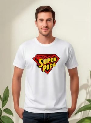 D_648863-MLM85120443686_052025-O.jpg Playera Día Del Padre Súper Papá Superman