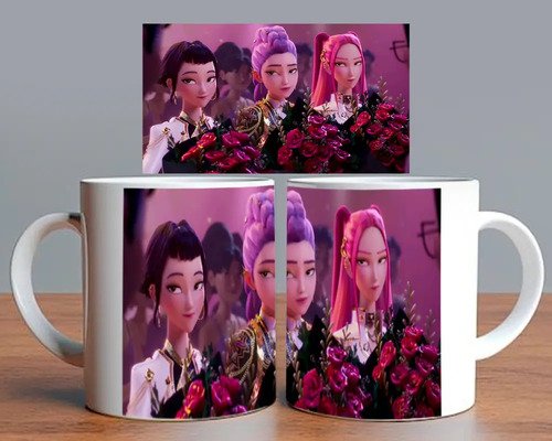 D_649191-MLM91838688011_092025-O.jpg Taza Huntrix Las Guerreras K-pop