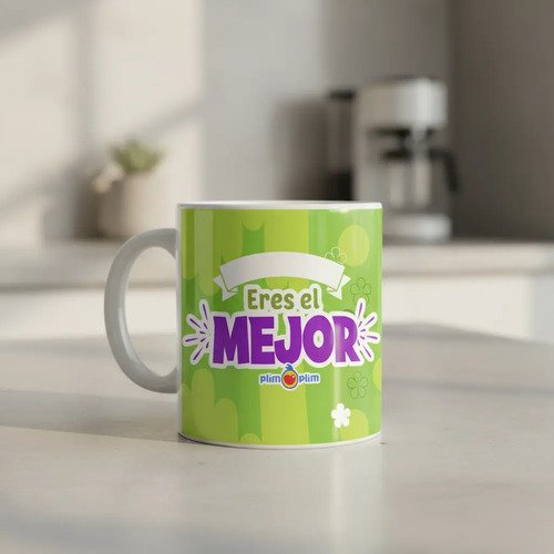 Taza Plim Plim 325 Ml Eres El Mejor