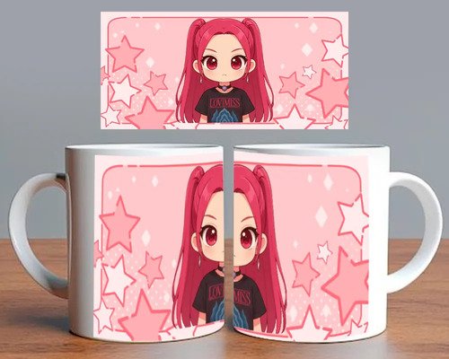 D_651359-MLM91838687585_092025-O.jpg Taza Huntrix Las Guerreras K-pop
