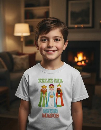 Playera 3 Reyes Magos Infantil