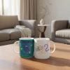 Taza Intensamente 2 De Cerámica 325 Ml.