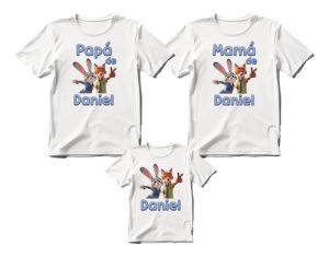 D_670230-MLM110626833549_042026-O.jpg Kit 3 Playeras Zootopia Para Cumpleaños