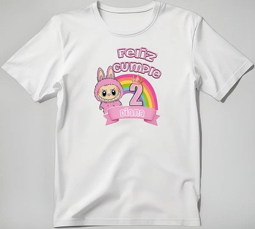 D_674475-MLM89030179567_072025-O.jpg Playera Labubu Cumpleaños