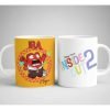 Taza Intensamente 2 De Cerámica 325 Ml.