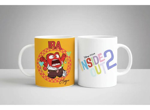 Taza Intensamente 2 De Cerámica 325 Ml.