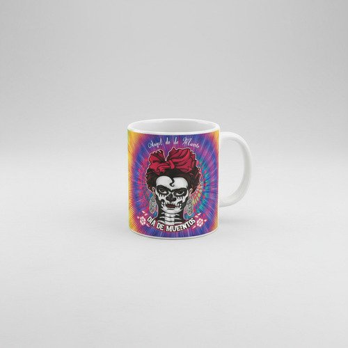 Taza De Calaveras Día De Muertos Ceramica