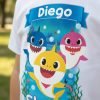 Combo 2 Playeras Unisex + 1 Playera Infantil De Baby Shark