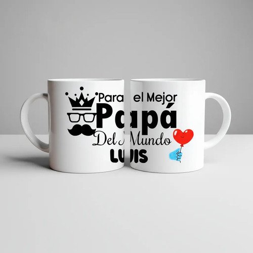 Taza El Mejor Papá Del Mundo