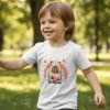 D_683402-MLM94587093470_102025-O.jpg Playera Infantil De Capibara Arcoiris