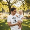 Kit Playera Y Pañalero Nuestro Primer Día Del Padre