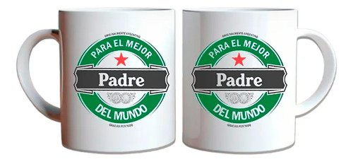 Taza Dia Del Padre Heineken
