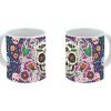 Taza De Calaveras Día De Muertos Ceramica