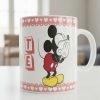 Taza Mickey Mouse Y Minnie 325 Ml Blanca