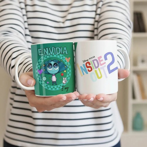 Taza Intensamente 2 De Cerámica 325 Ml.