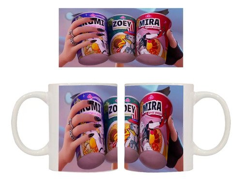 D_704849-MLM91440752542_092025-O.jpg Taza Huntrix Las Guerreras K-pop