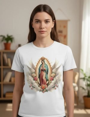 D_704941-MLM93871294243_102025-O.jpg Playera Unisex De Virgen De Guadalupe