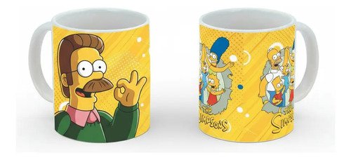 Taza De Los Simsons Diferentes Personajes