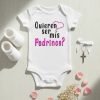 Pañalero Quieren Ser Mis Padrinos Para Niño O Niña