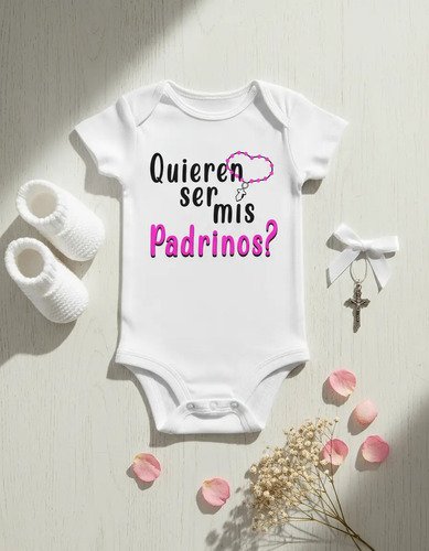 Pañalero Quieren Ser Mis Padrinos Para Niño O Niña