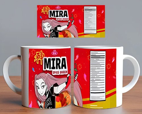 Taza Kpop Demon Hunters Ramyeon Huntrix