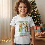 Playera 3 Reyes Magos Infantil