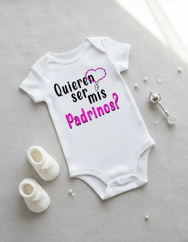 Pañalero Quieren Ser Mis Padrinos Para Niño O Niña