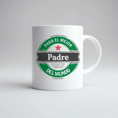Taza Dia Del Padre Heineken
