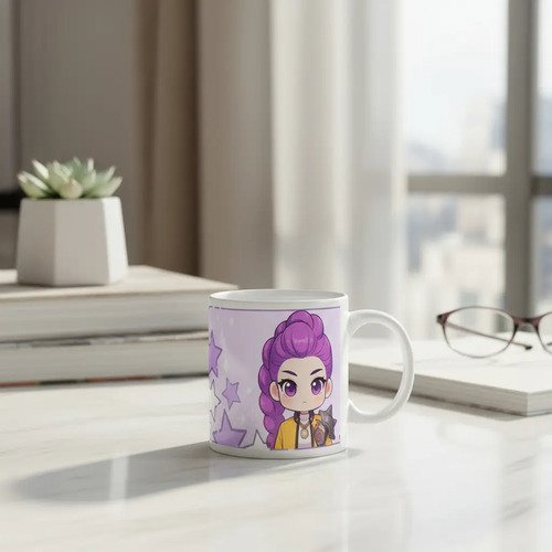 D_730685-MLM91441018314_092025-O.jpg Taza Huntrix Las Guerreras K-pop